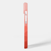 サンゴバラ幾何メッシュグラデーションパターン Case-Mate iPhoneケース (裏面 / 左)