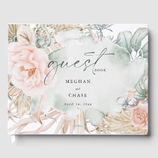 サンゴバラ水彩フローラ ゲストブック (正面)