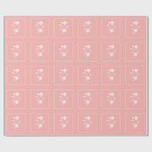 サンゴバラ結婚の包装紙 ラッピングペーパー (フラット)