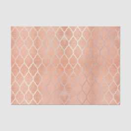 サンゴバラ金ゴールドメタリック赤面ピーチクローバー 薄葉紙