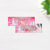 サンゴパールオパールグリッタードリップスイヤリングディスプレイ (デスク)