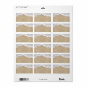 サンゴビーチ波住所 シール (フルシート)