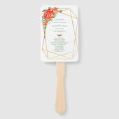 サンゴフローラバラ結婚ズハンドファンプログラム ハンドファン (正面)