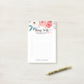 サンゴフローラパーソナライズされた聖なる書物、 経典の一覧 ポストイット (デスク上)