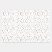 サンゴフローラ包装シート |セット3 ラッピングペーパーシート (正面2)