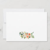 サンゴフローラ結婚金ゴールドサンキュー サンキューカード (裏面)