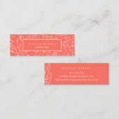 サンゴフローラ スキニー名刺 (正面/裏面)