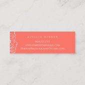 サンゴフローラ スキニー名刺 (裏面)