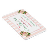 サンゴフローラSave the Date 結婚's Magnet マグネット (右側)