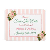 サンゴフローラSave the Date 結婚's Magnet マグネット (横)