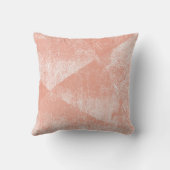 サンゴミニマル幾何インクテクスチャ クッション (裏面)