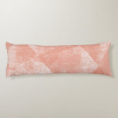 サンゴミニマル幾何インクテクスチャ ボディピロー (裏面)