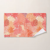 サンゴモダン型浴用タオルセット バスタオルセット (ハンドタオル)