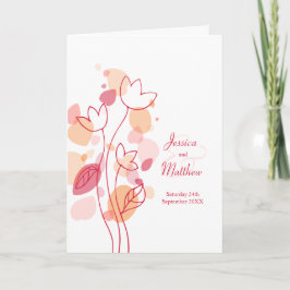 サンゴモダン赤紙吹雪花結婚花びら プログラム