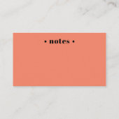 サンゴレトロ予約座歯科 予約カード (裏面)