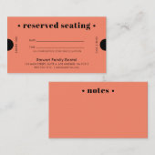 サンゴレトロ予約座歯科 予約カード (正面/裏面)