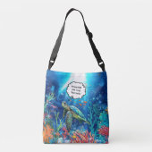 サンゴ保護の都 クロスボディバッグ (裏面)