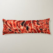 サンゴ像に映る曲がった正方形 ボディピロー (裏面)