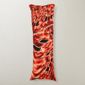 サンゴ像に映る曲がった正方形 ボディピロー (正面縦)