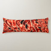 サンゴ像に映る曲がった正方形 ボディピロー (正面)