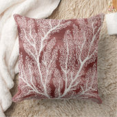 サンゴ化粧枕 | ビーチ装飾用クッション クッション (ブランケット)