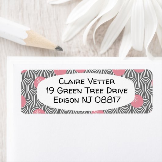 サンゴ原子車輪 ラベル (インサイチュ)