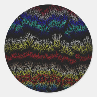 サンゴ成長の模擬シール ラウンドシール