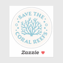 サンゴ救の美を表現する シール