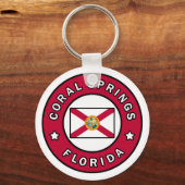サンゴ春フロリダ キーホルダー (正面)