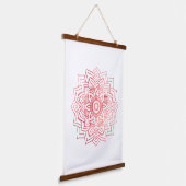 サンゴ曼荼羅 吊り下げ型タペストリー (傾斜あり)