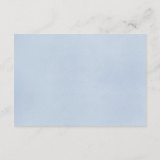 サンゴ桃青フローラ水彩結婚出欠 エンクロージャーカード (裏面)