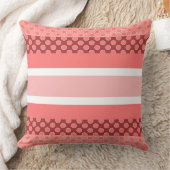 サンゴ水玉模様 クッション (ブランケット)