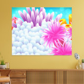 サンゴ海 キャンバスプリント (インサイチュ (リビング))