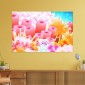 サンゴ海 キャンバスプリント (インサイチュ (リビング))