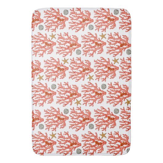 サンゴ海 バスマット (正面縦)