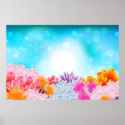 サンゴ海 ポスター (正面)