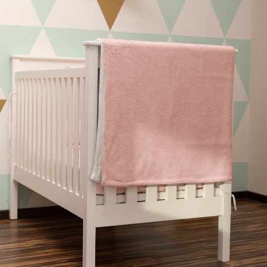 サンゴ無地の色 フリースブランケット