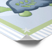 サンゴ礁のカメ 8x10 赤ちゃんの寝室 印刷物 ポスター (角)