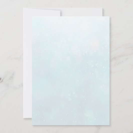 サンゴ礁のプレゼント　～マーメイドの誕生日～ サンキューカード (裏面)