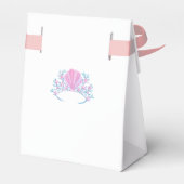 サンゴ礁のマーメイド　キッズバースデー フェイバーボックス (裏面サイド)