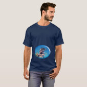 サンゴ礁のモンガラカワハギ - 写真デザイン | Tシャツ (正面フル)