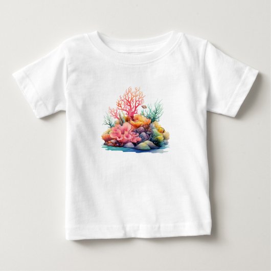 サンゴ礁の夢 ベビーTシャツ (正面)