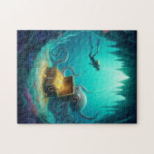 サンゴ礁の宝物を守る生物 ジグソーパズル (横)