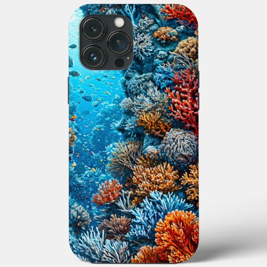 サンゴ礁の水中アート美 Case-Mate iPhoneケース (裏面)