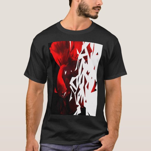サンゴ礁の水中 Tシャツ (正面)