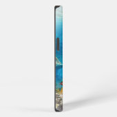 サンゴ礁の熱帯海洋 iPhoneケース (右側面)