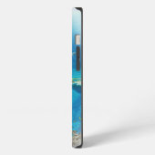 サンゴ礁の熱帯海洋 iPhoneケース (左側面)