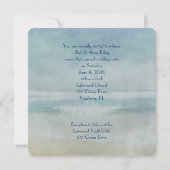 サンゴ礁の誓いの更新 招待状 (裏面)