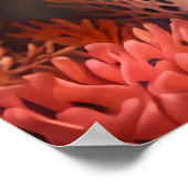 サンゴ礁を泳ぐ骨魚 ポスター (角)