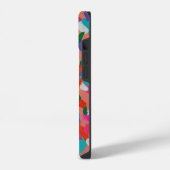 サンゴ礁アブストラクト iPhoneケース (左側面)